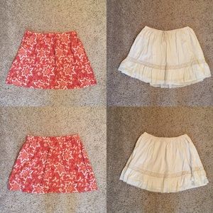 Bundle of TWO Ann Taylor Loft Skirts